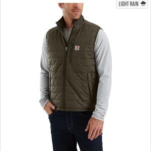 Carhartt Men's Quilted Dark Green Vest